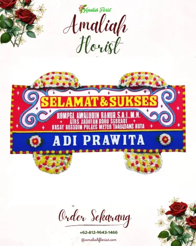 Karangan Bunga Ucapan Selamat di The Krakatau Grand Ballroom